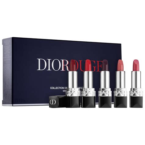 dior miniatur set|dior miniature lipstick.